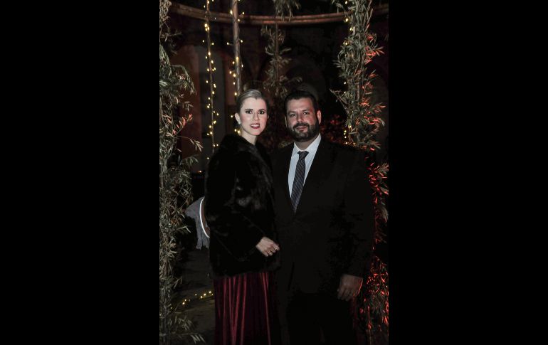 Ceci García de Alba y Jaime Gómez Ibarra. GENTE BIEN JALISCO/ Marifer Rached