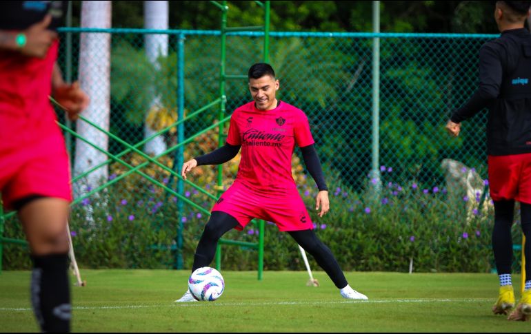 Aldo sabe de su rol importantísimo en el plantel atlista y por lo mismo, dijo tener claros sus objetivos personales y grupales para el Clausura 2024. ESPECIAL / Atlas FC