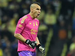 Nahuel Guzmán ofendió al cuerpo arbitral en el partido final de América vs Tigres. IMAGO7.