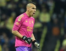 Nahuel Guzmán ofendió al cuerpo arbitral en el partido final de América vs Tigres. IMAGO7.