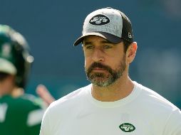 Rodgers no está totalmente repuesto del desgarro del tendón de Aquiles izquierdo. AP/L. Sladky