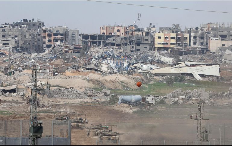 Está previsto que el gabinete de guerra israelí se reúna esta noche para discutir las condiciones para un acuerdo. EFE / A. SULTAN