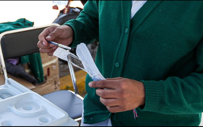 La vacunación privada se puede adquirir en varias farmacias de Guadalajara, solo hay que revisar disponibilidad en portales digitales. EL INFORMADOR / Hector Figueroa