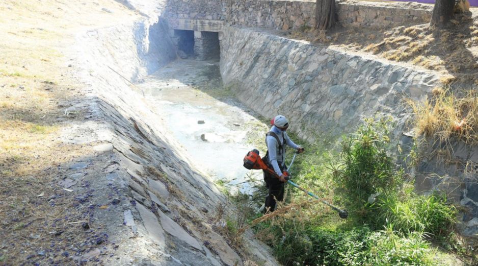 Los principales canales de la ciudad se mantienen secos por la explotación urbana del espacio. ESPECIAL / Gobierno de Zapopan