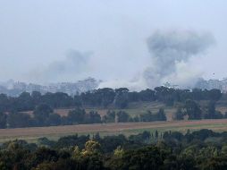 Los intensos bombardeos israelíes le han quitado la vida al menos a 20 mil 400 gazatíes, el setenta por ciento civiles, incluidos más de 8 mil niños. EFE/A. Safadi