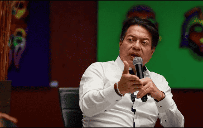 Por acuerdo de la Comisión Nacional de Elecciones se pospondrá el proceso de definición de candidaturas a diputaciones federales, anunció Mario Delgado. EL INFORMADOR / H. FIGUEROA