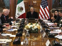 AMLO tuvo una reunión con una delegación de alto nivel, encabezada por el secretario de Estado de Estados Unidos, Antony Blinken. SUN/ B. Fregoso.