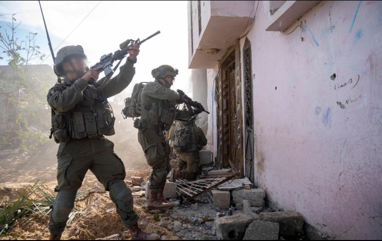 Soldados israelíes en Tzáhal. Los combates se extienden a todas las zonas de la Franja de en Gaza, incluida la de Rafah, en el extremo sur, donde se han concentrado un gran número de desplazados internos por las hostilidades en el norte y en la vecina Jan Yunis. EFE/Ejército de Israel