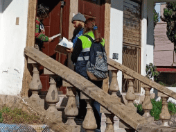 Personal de la Dirección de Movilidad y Transporte y de Participación Ciudadana realizó socialización con los vecinos. CORTESÍA/GOBIERNO DE GUADALAJARA
