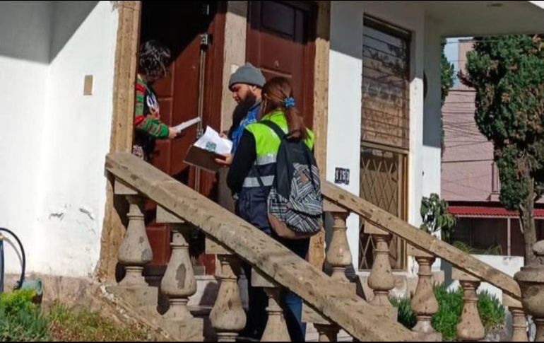Se busca socializar el programa con los vecinos de la zona. ESPECIAL / Gobierno de Guadalajara