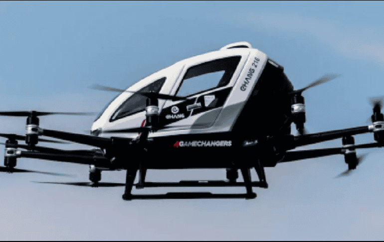 El gobierno de Hefei planea colaborar con EHang para ampliar las rutas y servicios de vuelos turísticos. X/@telediariomty