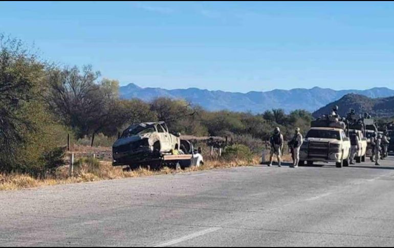 Los detenidos y los vehículos fueron entregados a la Fiscalía General de la República (FGR) para los procesos correspondientes. ESPECIAL