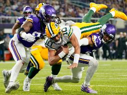 El quarterback de los Packers de Green Bay, Jordan Love, logró llevar a su equipo a conseguir el triunfo. AP