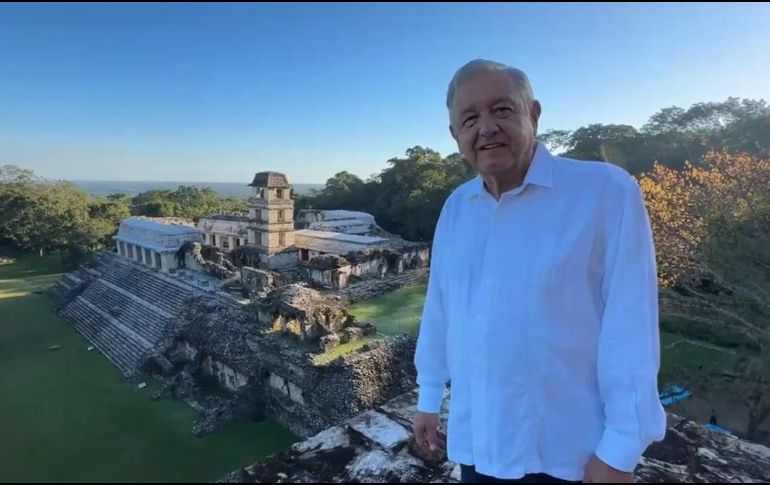 En un video mensaje de Año Nuevo, el jefe del Ejecutivo envió a todos los mexicanos deseos de felicidad. SUN / CAPTURA DE PANTALLA