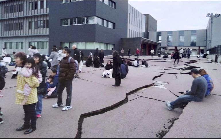 Se trata de una réplica más tras el terremoto de Año Nuevo con epicentro en esta misma zona. AP/ARCHIVO