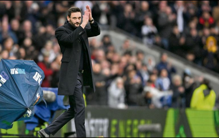 Hugo Lloris se pudo despedir de la afición del Tottenham este pasado fin de semana. EFE