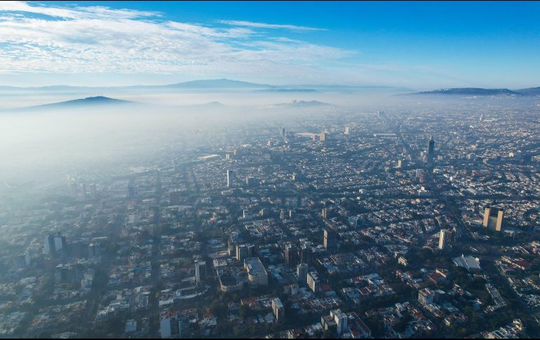 Durante la madrugada, la estación de monitoreo atmosférica de aquella zona registró niveles inferiores a los 140 puntos IMECA por dos horas consecutivas. EL INFORMADOR / A. NAVARRO