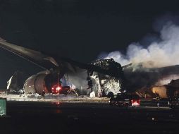 Las autoridades siguen sin especificar las posibles causas del accidente. EFE/EPA/JIJI PRESS JAPAN.