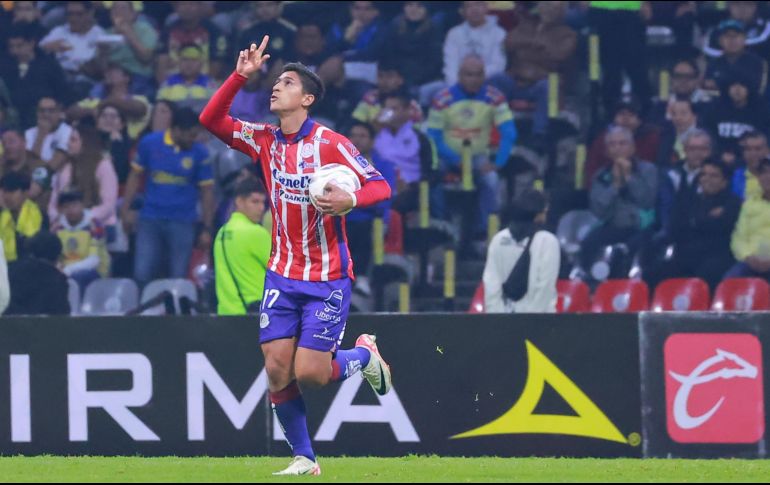 Ángel Zaldívar jugó el torneo pasado con la camiseta del Atlético San Luis. Imago7 / Manlio Contreras
