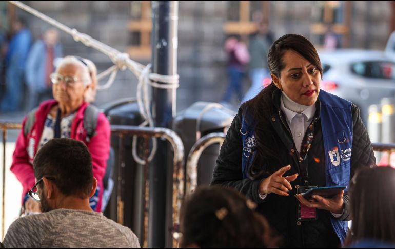 En la boleta electrónica en la que votaron, había cinco opciones de obras a elegir por por cada una de las ocho zonas del municipio. EL INFORMADOR / H. FIGUEROA