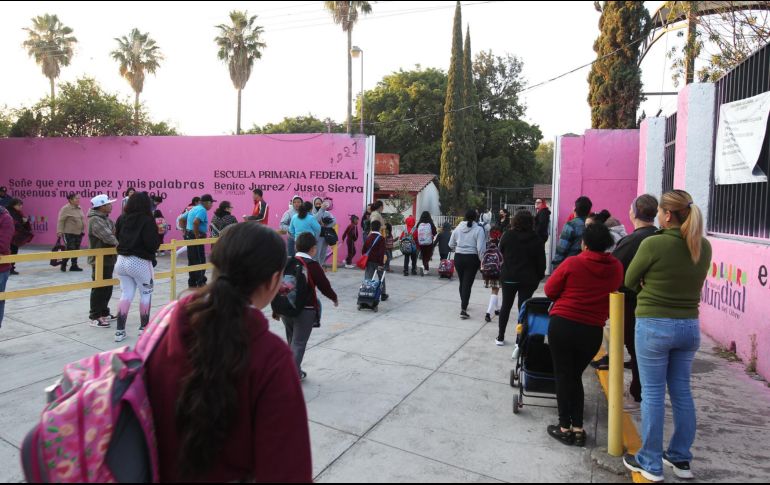 Pronto los alumnos volverán a clases. EL INFORMADOR/ ARCHIVO.
