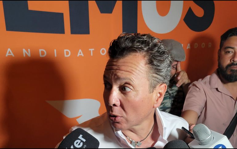 “Emisarios desde la Ciudad de México, desde la Secretaría de Gobernación a interferir en el proceso electoral, pero además, hoy nos mandaron golpeadores a la Zona Metropolitana de Guadalajara, golpeadores políticos que van a la confrontación”, dijo Lemus. CORTESÍA