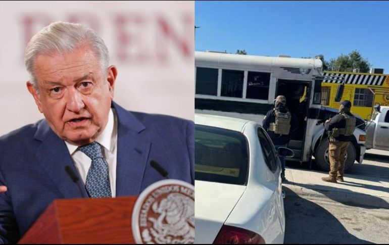 López Obrador detalló que fueron liberadas 32 personas, porque había una niña de un año y ya están rindiendo declaración ante el Ministerio Público estatal. SUN / I. ESQUIVEL / ESPECIAL