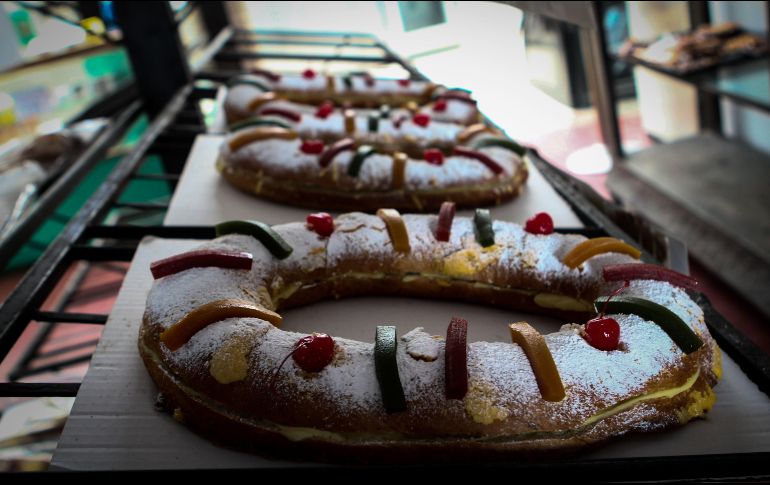 La rosca de reyes es un pan tradicional consumido cada año. EL INFORMADOR/ARCHIVO