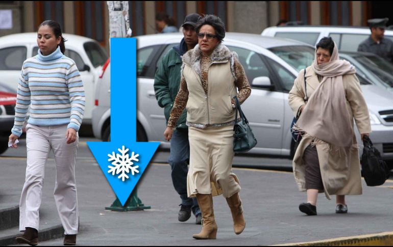 Clima en Guadalajara: Viene una noche y madrugada muy fría para el Área Metropolitana de Guadalajara. NTX / ARCHIVO