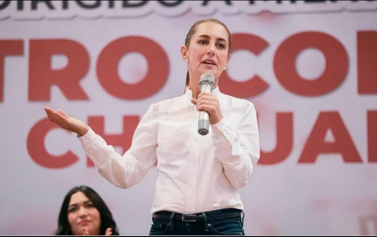 La precandidata emitió su opinión respecto a la “guerra contra el narco”. ESPECIAL