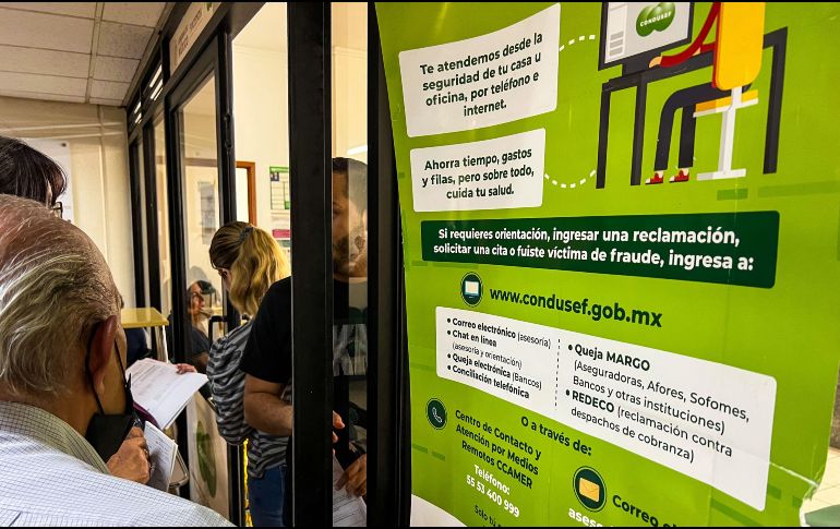 A nivel nacional se presenta un posible nuevo fraude financiero. EL INFORMADOR/ A. VAZQUEZ