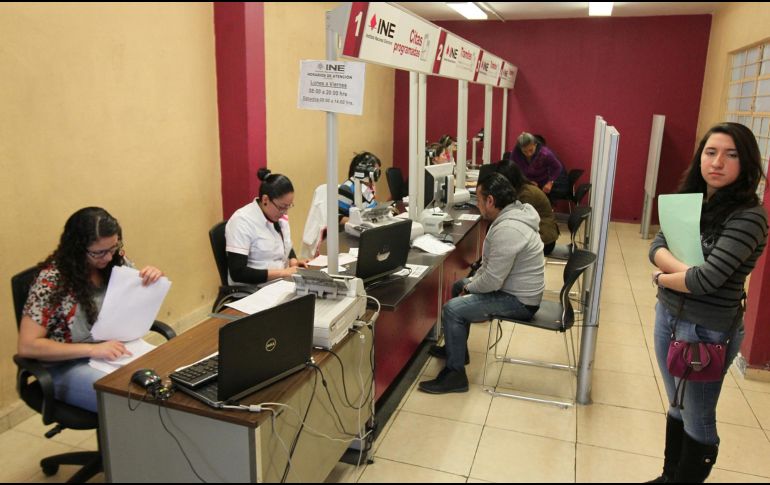 Se estima que hay 50 mil jóvenes que cumplen 18 años de edad antes del 2 de junio y que deben tramitar su credencial de elector. NOTIMEX/Archivo