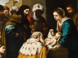 «Entraron en la casa y vieron al niño con María, su madre, y postrándose, lo adoraron». WIKIPEDIA/«La adoración de los magos», de Bartolomé Murillo