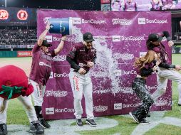Al final del juego, la labor de Manny Barreda en el montículo y de Peter O'Brien al bat fue reconocida. TWITTER/clubtomateros
