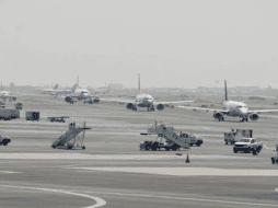 Otros 17 vuelos desde el Aeropuerto Internacional de la Ciudad de México han reportado demoras. SUN/ ARCHIVO.