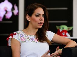 La precandidata comentó, que la elección que se realizará el próximo 2 de junio en Jalisco será muy competida entre las tres principales fuerzas políticas. EL INFOMADOR / ARCHIVO