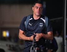 Funes Mori fue interceptado por diversos medios de comunicación en el aeropuerto de Monterrey. IMAGO7.