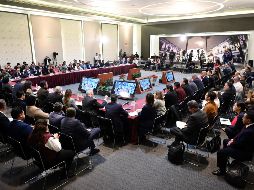 Funcionarios del gobierno federal celebraron una reunión para dar seguimiento al proceso de federalización hacia el Órgano Público Descentralizado (OPD) IMSS-Bienestar. CORTESÍA