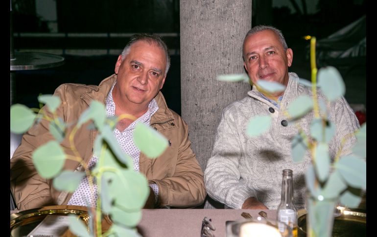 Óscar Osorio y Francisco Preciado. GENTE BIEN JALISCO/ Jorge Soltero