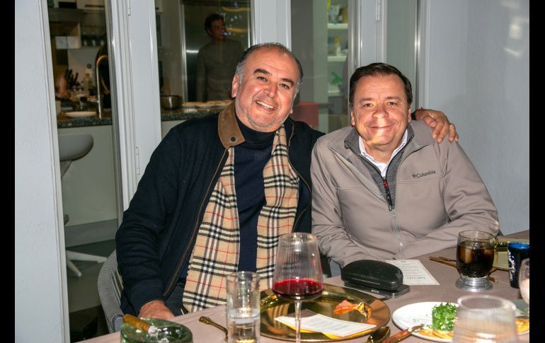 Francisco Esqueda y Santiago Moreno. GENTE BIEN JALISCO/ Jorge Soltero