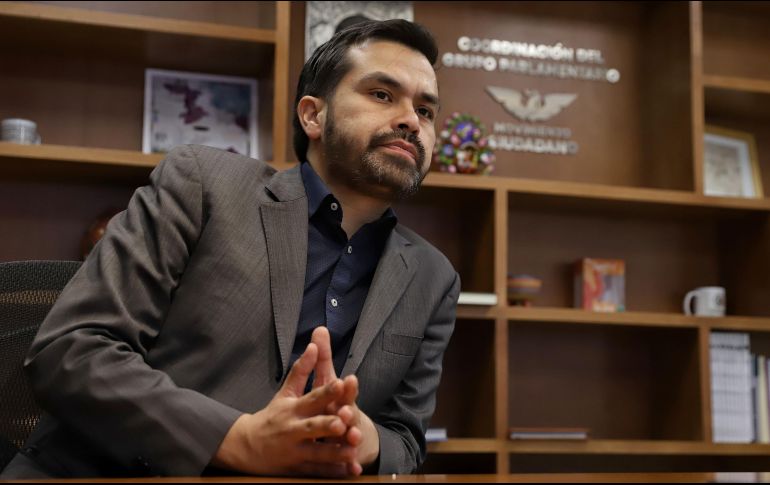 Fue a través de sus redes sociales donde Samuel destapó a Máynez como el candidato del partido naranja, esto luego de que Samuel García se bajara de la candidatura en el mes de diciembre. SUN / ARCHIVO