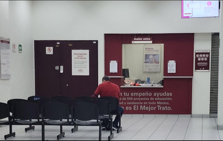 En 2023 se realizó en el Monte de Piedad un total de 7.2 millones de empeños. SUN/ F. ROJAS