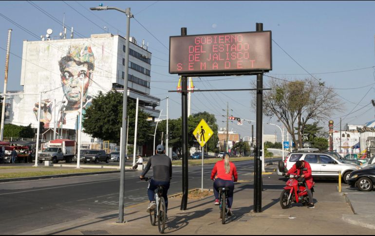 La Semadet mantiene el monitoreo constante de partículas contaminantes en la Zona Metropolitana de Guadalajara. EL INFORMADOR/Archivo