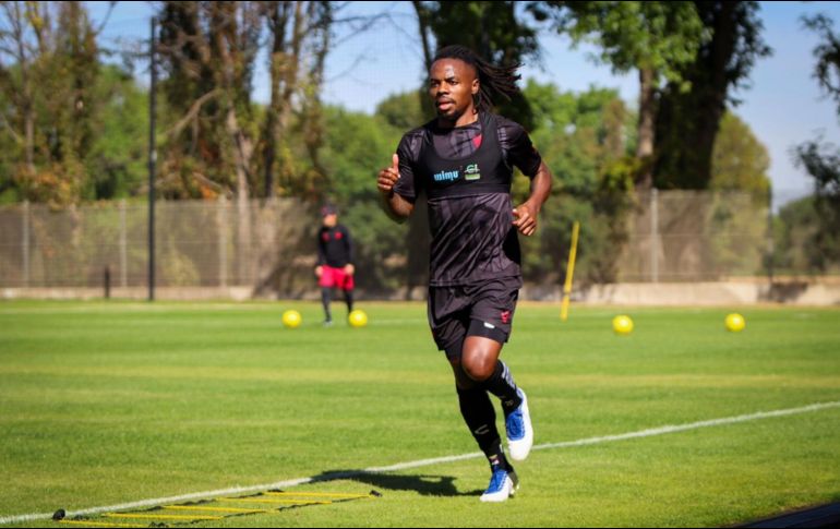 JHON MURILLO. El jugador, ahora parte de la Academia del Futbol Mexicano, se dirigió a los aficionados con un mensaje alentador. ESPECIAL / Atlas FC