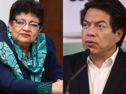 Delgado reconoció la labor de Ernestina Godoy al frente de la FGJCDMX y la disminución de delitos en la capital del país. SUN / ARCHIVO