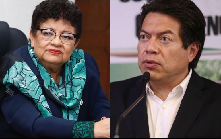 Delgado reconoció la labor de Ernestina Godoy al frente de la FGJCDMX y la disminución de delitos en la capital del país. SUN / ARCHIVO