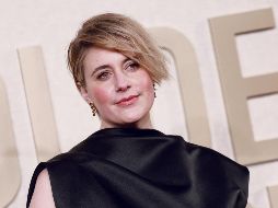 La directora y actriz estadounidense posa desde la alfombra roja de la pasada entrega de los Globos de Oro. AFP