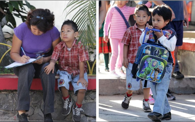El calendario escolar para educación preescolar, primaria y secundaria en México 2023-2024 se compone de 190 días. EL INFORMADOR / ARCHIVO