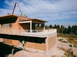 Villanueva informó que la Secretaría de Infraestructura y Obra Pública (SIOP) ya dio luz verde para la entrega del primer edificio, con la calle de acceso, en febrero. CORTESÍA