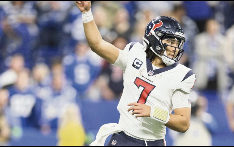 C.J. Stroud superó las expectativas a partir de su primer año. AFP/A. Lyons